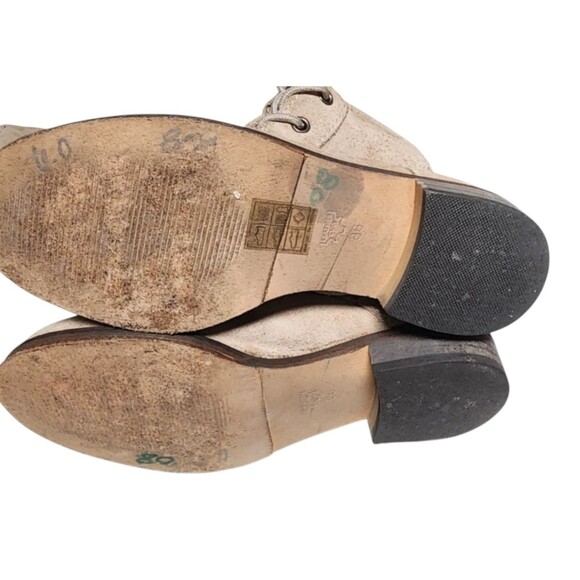 FREE PEOPLE Tennessee Over Knee Leather Boots Size US 7 Boho Hippie - Picture 6 of 14